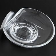 Colorella 2300 Seifenablage von Inda, Glas rund/ Rippen