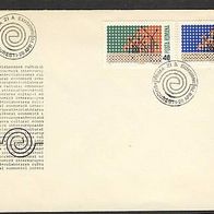 Rumänien 1970. FDC. Europa Mitläufer Mi.2833 - 2834 kompl