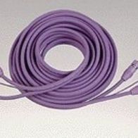 Carhifi CinchKabel, mit Remote-Leitung, purple, einseitig gewinkelt,5m