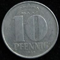 10 Pfennig 1968 DDR / GDR / NDR / Deutschland / D