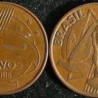 Brasilien 5 Centavos 2004 Brasil