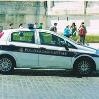 Polizeifahrzeug Polizia Roma Capitale - Schmuckblatt 19.1