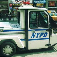 Polizeifahrzeug NYPD - Schmuckblatt 22.1