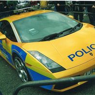 Polizeifahrzeug Lamborghini Police - Schmuckblatt 25.1