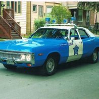 Polizeifahrzeug Chicago Police Oldtimer - Schmuckblatt 26.1
