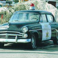 Polizeifahrzeug Sheriff Lac-Megantic Oldtimer - Schmuckblatt 28.1