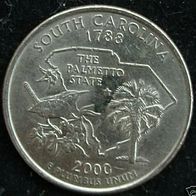 USA - State Quarter 2000 "P" - South Carolina