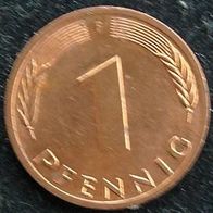 1 Pfennig 1979 "F" BRD / Deutschland / Germany / D