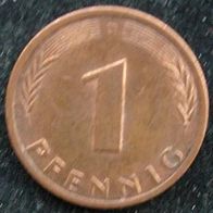 1 Pfennig 1978 "D" BRD / Deutschland / Germany / D