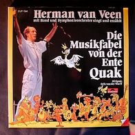 12"VAN VEEN, Hermann · Die Musikfabel von der Ente Quak (RAR 1985)