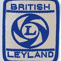 British Leyland Aufnäher Patch Emblem Stickbild 70er/80. Werbeartikel