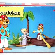 Sandokan - Startoys-Miniland 1992 - Pirateninsel mit Boot