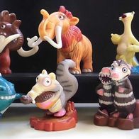 Ü-Ei Figur 2006 Ice Age 2 - komplett + 8 BPZ + 4 unterschiedliche Bauanleitungen!