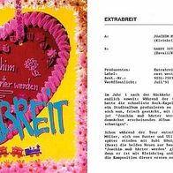 7"EXTRABREIT · Joachim muß härter werden (Promo 1991)