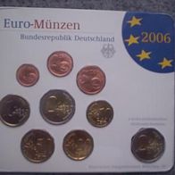 Eurokursmünzensatz Bundesrepublik 2006 G stg