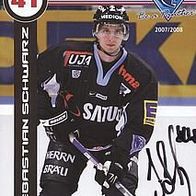 Sebastian Schwarz - ERC Ingolstadt AK 07/08 # 41