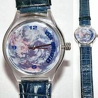 1996 Citibank Visa Uhr mit Original Swiss Movement, Werbeuhr. Werbeartikel