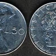 Italien 50 Lire 1977