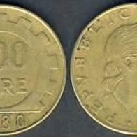 Italien 200 Lire 1980