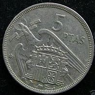 5 Peseta Spanien 1975 Espana