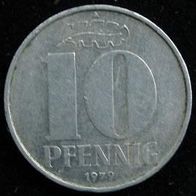 10 Pfennig 1979 "A" DDR / GDR / NDR / Deutschland