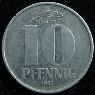 10 Pfennig 1982 "A" DDR / GDR / NDR / Deutschland