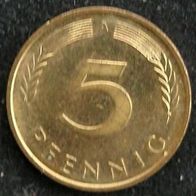 5 Pfennig BRD 1993 "A" Germany / Deutschland / D