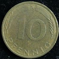 10 Pfennig BRD 1995 "A" Germany / Deutschland / D