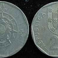 Portugal 20 Escudos 1989 Potuguesa #