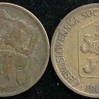 CSSR 1 Krone 1962 Tschechoslowakei / Tschechien / CZ