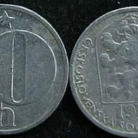CSSR 10 Heller 1977 Tschechoslowakei / Tschechien / CZ