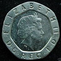 Großbritannien 20 Pence 2005 GB England