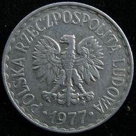 Polen 1 Zloty 1977 Polska