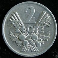 Polen 2 Zloty 1974 Polska