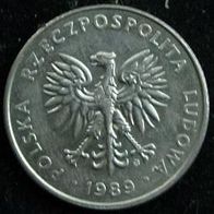 Polen 20 Zloty 1989 Polska