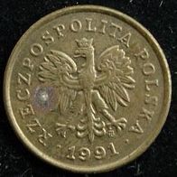 Polen 5 Groszy 1991 Polska
