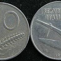 Italien 10 Lire 1968 Italia