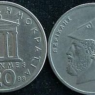 Griechenland 20 Drachmen 1988