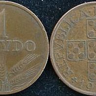 Portugal 1 Escudo 1974 Portuguesa
