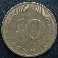 10 Pfennig BRD 1991 "A" Germany / Deutschland / D