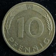 10 Pfennig BRD 1994 "A" Germany / Deutschland / D