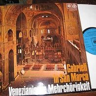 Venezianische Mehrchörigkeit - Gabrieli in San Marco - ´70 Orbis LP - 1a !