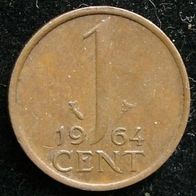 Niederlande 1 Cent 1964 Holland NL