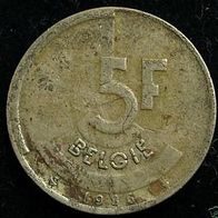 Belgien 5 Franc 1986 Belgie