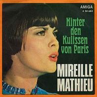 7"MATHIEU, Mireille · Hinter den Kulissen von Paris (RAR 1969)