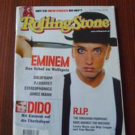 Rolling Stone Februar 2001 –Eminem-Dido-R.I.P. The Smashing Pumpkins