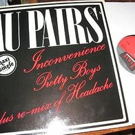 Au Pairs - 12" Inconvenience (+ Remix Headache) - mint