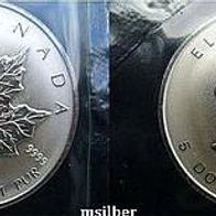 1 Oz Silber Maple Leaf "Privy" Brandenburger Tor 2009