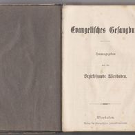 Altes Evangelisches Gesangbuch von der Bezirkssynode Wiesbaden