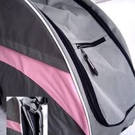Rucksack für Inline - Skates in grau und rosa, ungebraucht